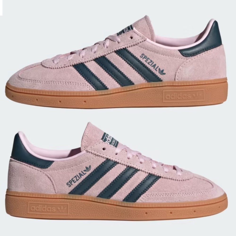 adidas Handball Spezial Clear Pink / Arctic Night / Gum - Picture 5 of 11